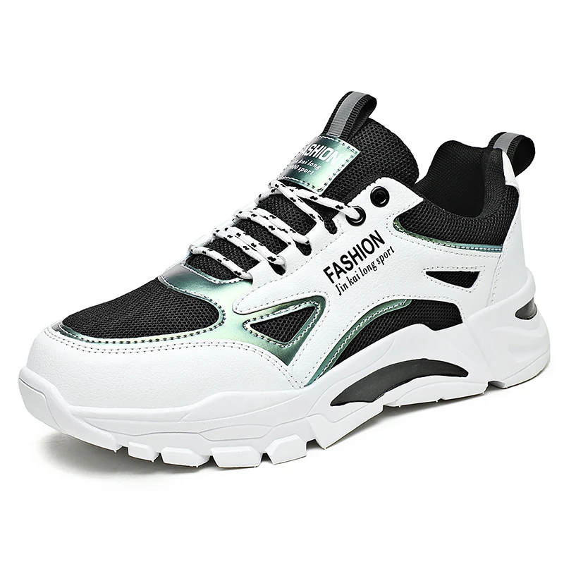 Custom logo men's shoes 2022 summer new casual breathable sports running shoes youth walking style trendy reflective daily shoes
Custom logo men's shoes 2022 summer new casual breathable sports running shoes youth walking style trendy reflective daily shoes