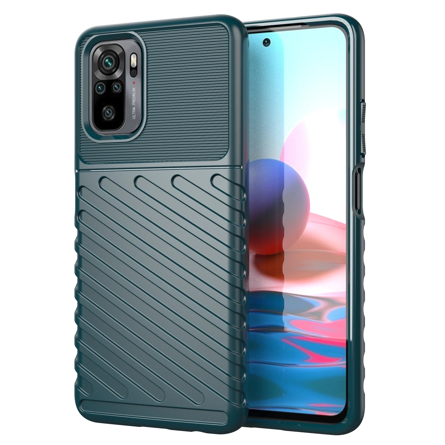 Anti-fall 360 mobile phone cases shockproof tpu mobile case for xiaomi redmi note 10s note10 pro max, Balck bule green
Anti-fall 360 mobile phone cases shockproof tpu mobile case for xiaomi redmi note 10s note10 pro max, Balck bule green