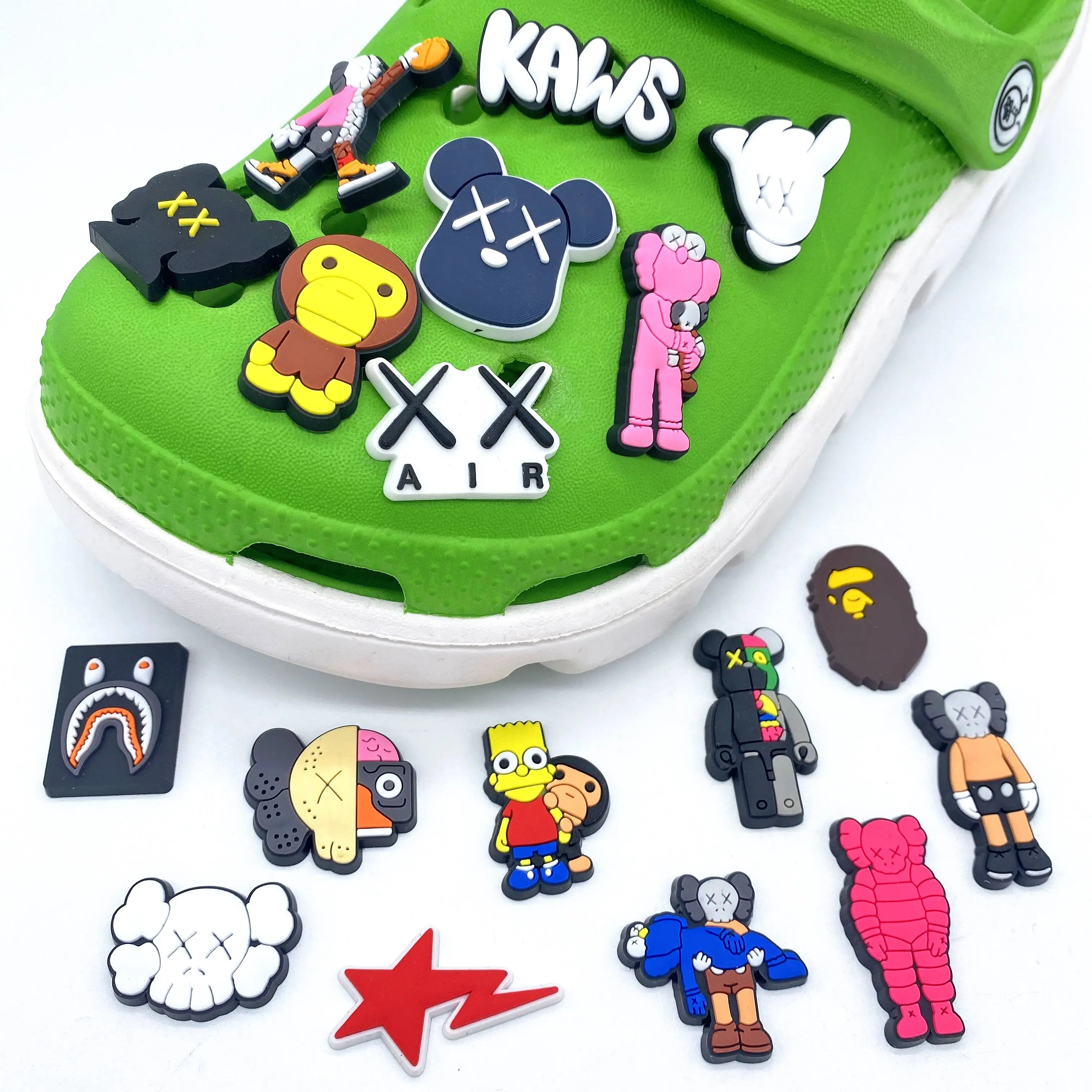 2022 New Fashion Shoe Decorations Popular Croc Charms PVC Shoes Charm for Shoe clog, Picture
2022 New Fashion Shoe Decorations Popular Croc Charms PVC Shoes Charm for Shoe clog, Picture