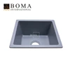 Kitchen Sink Single Bowl Black Undermount Composite Granite