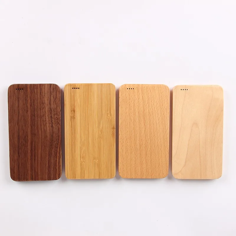 2019 Newest Portable Charger, Fashion Wood Bamboo Design Super Wooden Slim 4000mAh Power Bank - ANKUX.COM