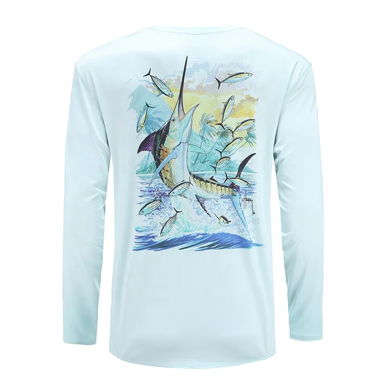 New Men's long sleeve marlin fishing shirt columbia fishing shirt uv shirts for fishing, Stock or customize color
New Men's long sleeve marlin fishing shirt columbia fishing shirt uv shirts for fishing, Stock or customize color