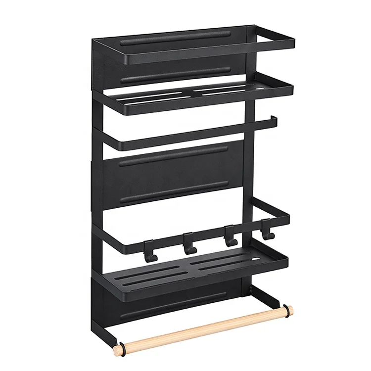 Factory Direct Sale Kitchen Multi Tier Organizer Fridge rack strong Magnetic Spice Storage Rack, Black /white
Factory Direct Sale Kitchen Multi Tier Organizer Fridge rack strong Magnetic Spice Storage Rack, Black /white