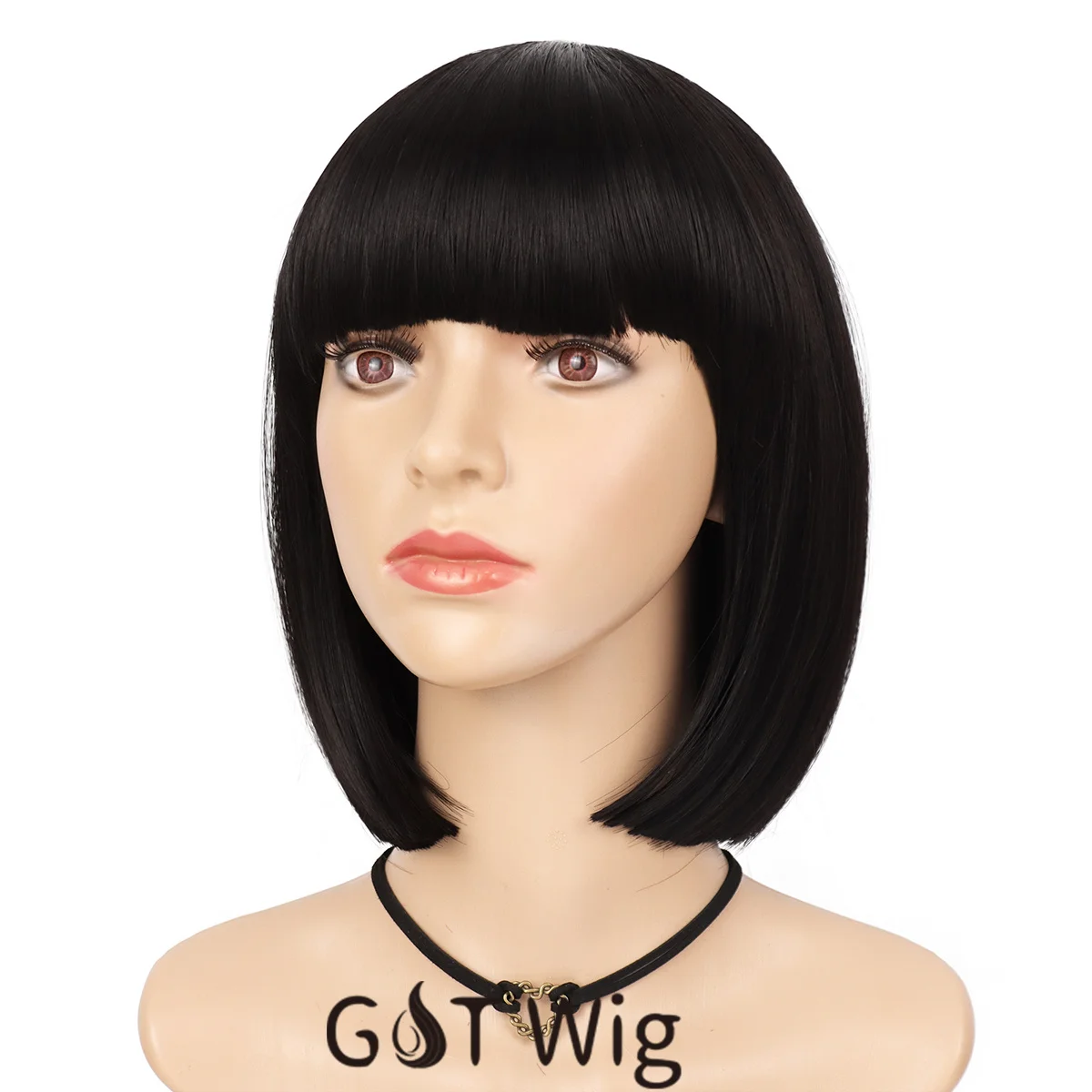 G&T Wig Black Wig Short Straight Bob Wigs for Women Heat Resistant Synthetic Fiber Silky Natural as Real Hair, Multi color
G&T Wig Black Wig Short Straight Bob Wigs for Women Heat Resistant Synthetic Fiber Silky Natural as Real Hair, Multi color