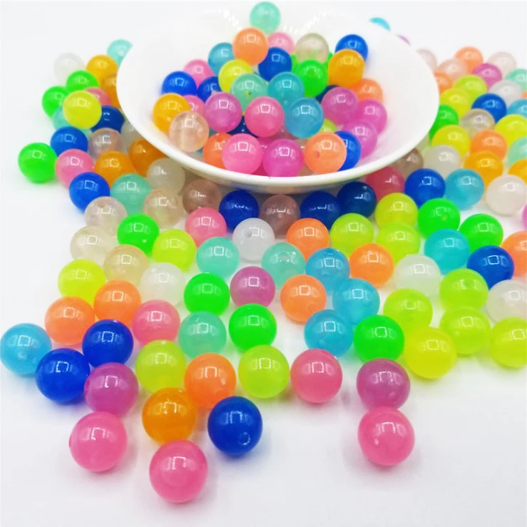 500g/bag 6mm 8mm 10mm 12mm Acrylic colors luminous bead glow in dark fishing bead, 13colors
500g/bag 6mm 8mm 10mm 12mm Acrylic colors luminous bead glow in dark fishing bead, 13colors