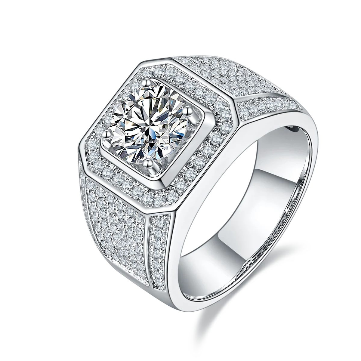 2021 Hot Sales HIgh Quality 925 Sterling Silver Men's Ring 2ct 8mm Moissanite wedding rings for men moissanite
2021 Hot Sales HIgh Quality 925 Sterling Silver Men's Ring 2ct 8mm Moissanite wedding rings for men moissanite