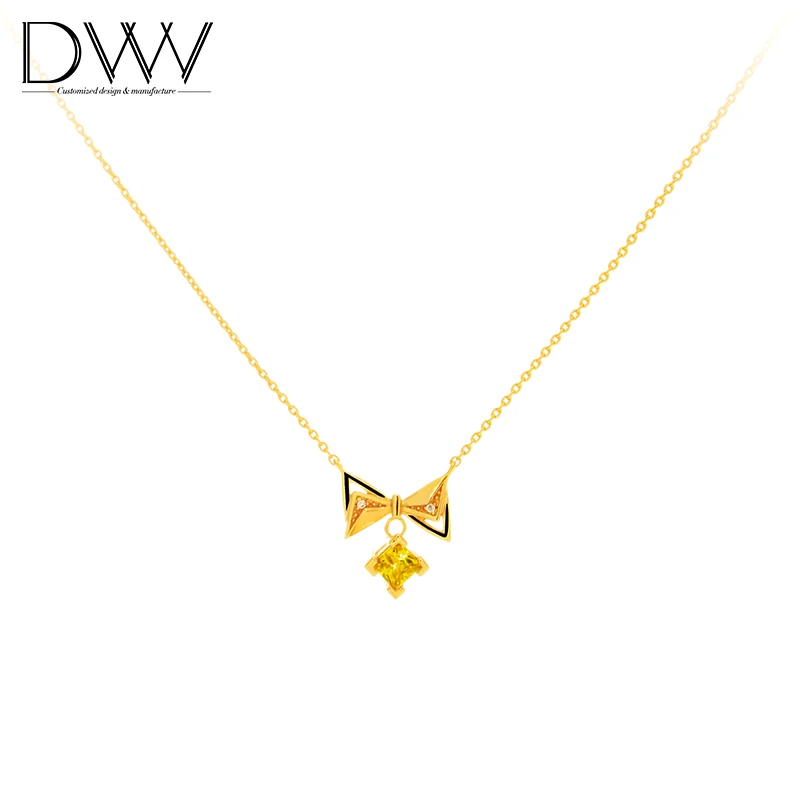 Gold Plated Trendy Necklace Butterfly Necklace Sterling Silver Luxury Necklace, Customized color
Gold Plated Trendy Necklace Butterfly Necklace Sterling Silver Luxury Necklace, Customized color