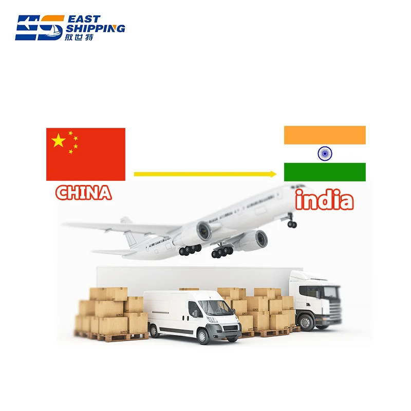

East Shipping Agent To India Chinese Freight Forwarder Logistics Agent Express Services Shipping Clothes China To India