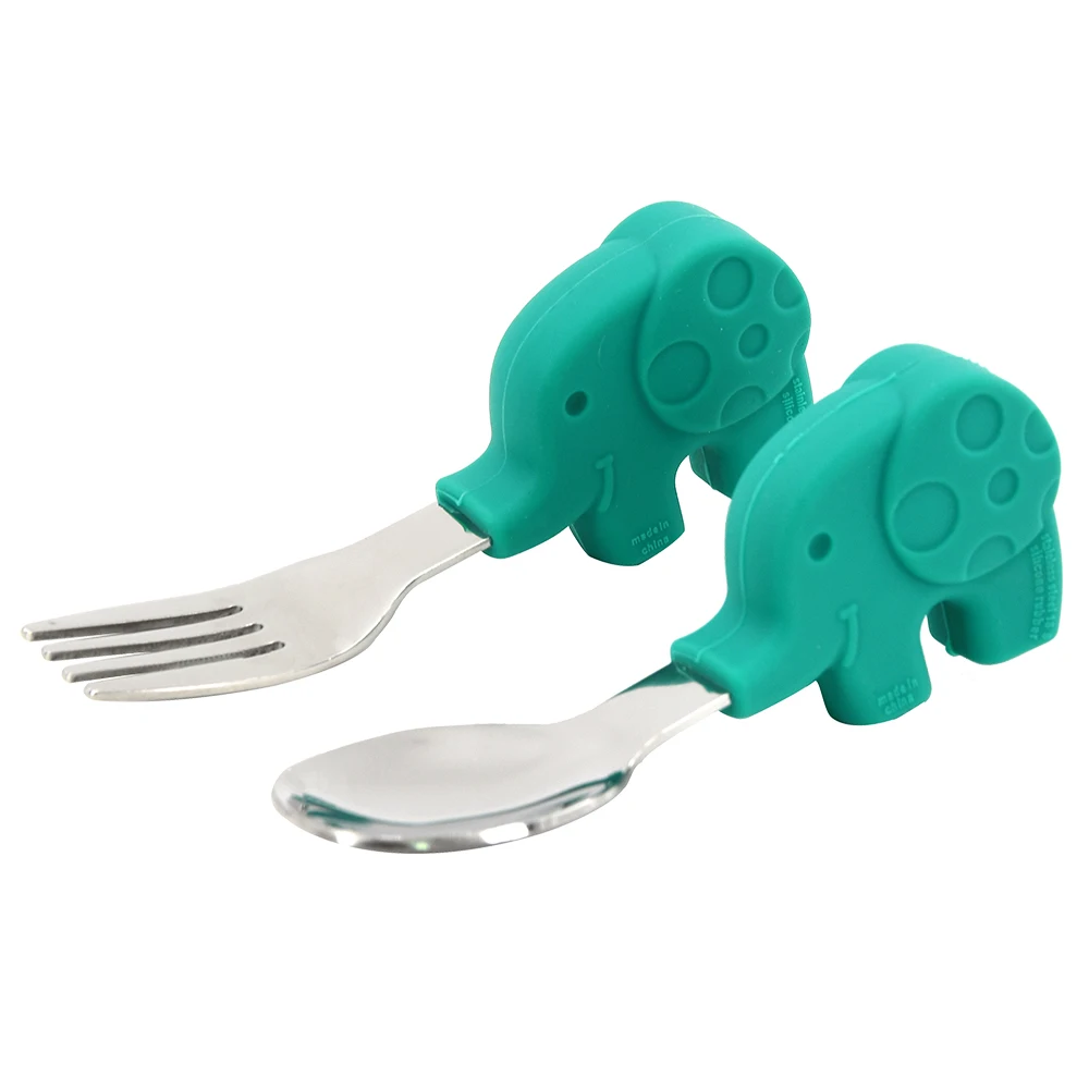 High quality and cute baby toddler stainless steel fork spoon cutlery fork spoon set
High quality and cute baby toddler stainless steel fork spoon cutlery fork spoon set