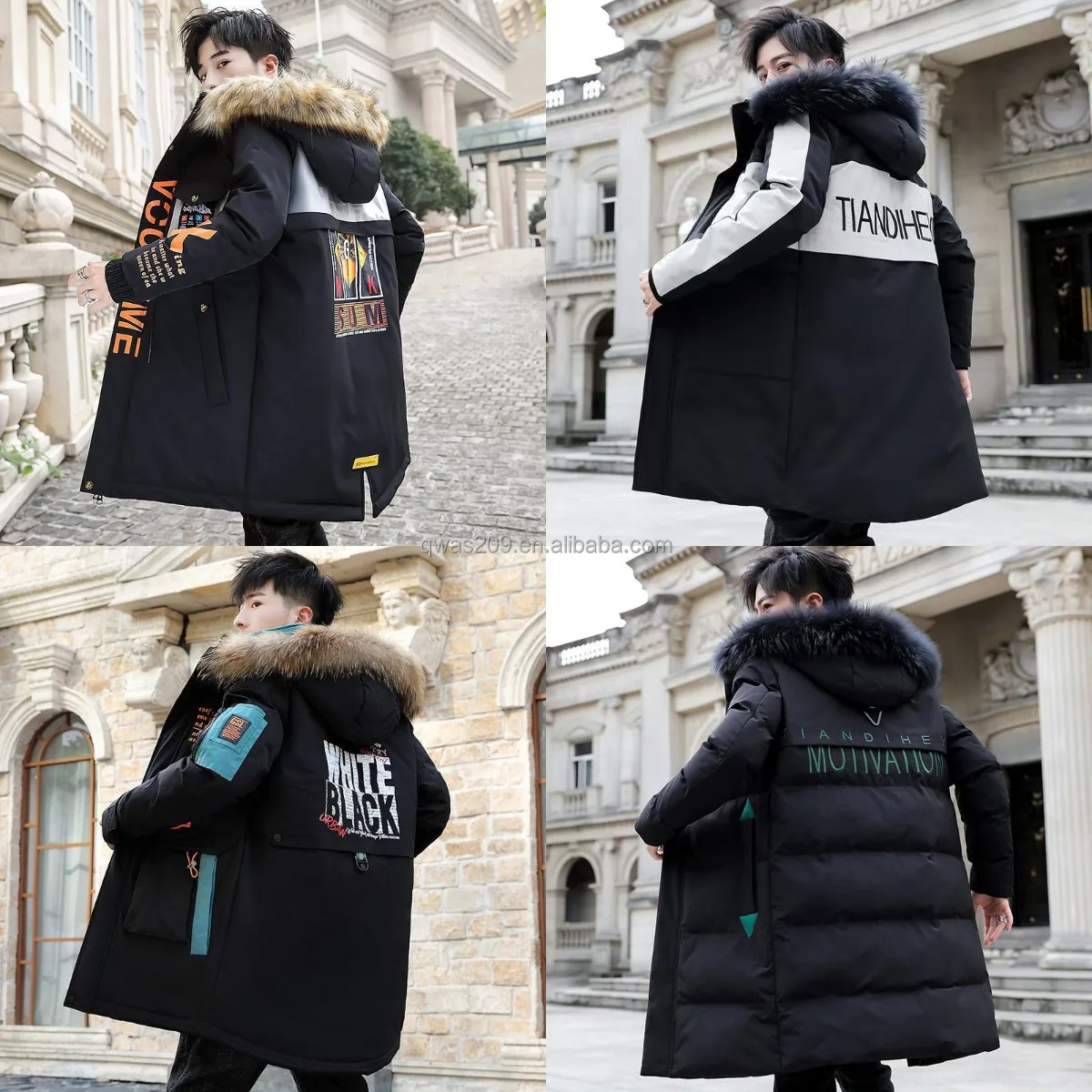 Factory Wholesale Winter Men's Down Jacket Warm Parka Down Clothing Men's Fashion Hooded Zipper Down Coats
Factory Wholesale Winter Men's Down Jacket Warm Parka Down Clothing Men's Fashion Hooded Zipper Down Coats