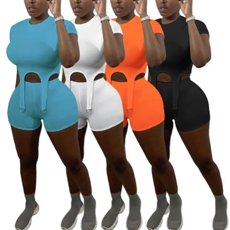 Ckfashion High Quality Summer Asymmetric Solid Color T-Shirt And Pants Set Casual Shorts Sports Suit Women 2 Piece Shorts Set
Ckfashion High Quality Summer Asymmetric Solid Color T-Shirt And Pants Set Casual Shorts Sports Suit Women 2 Piece Shorts Set