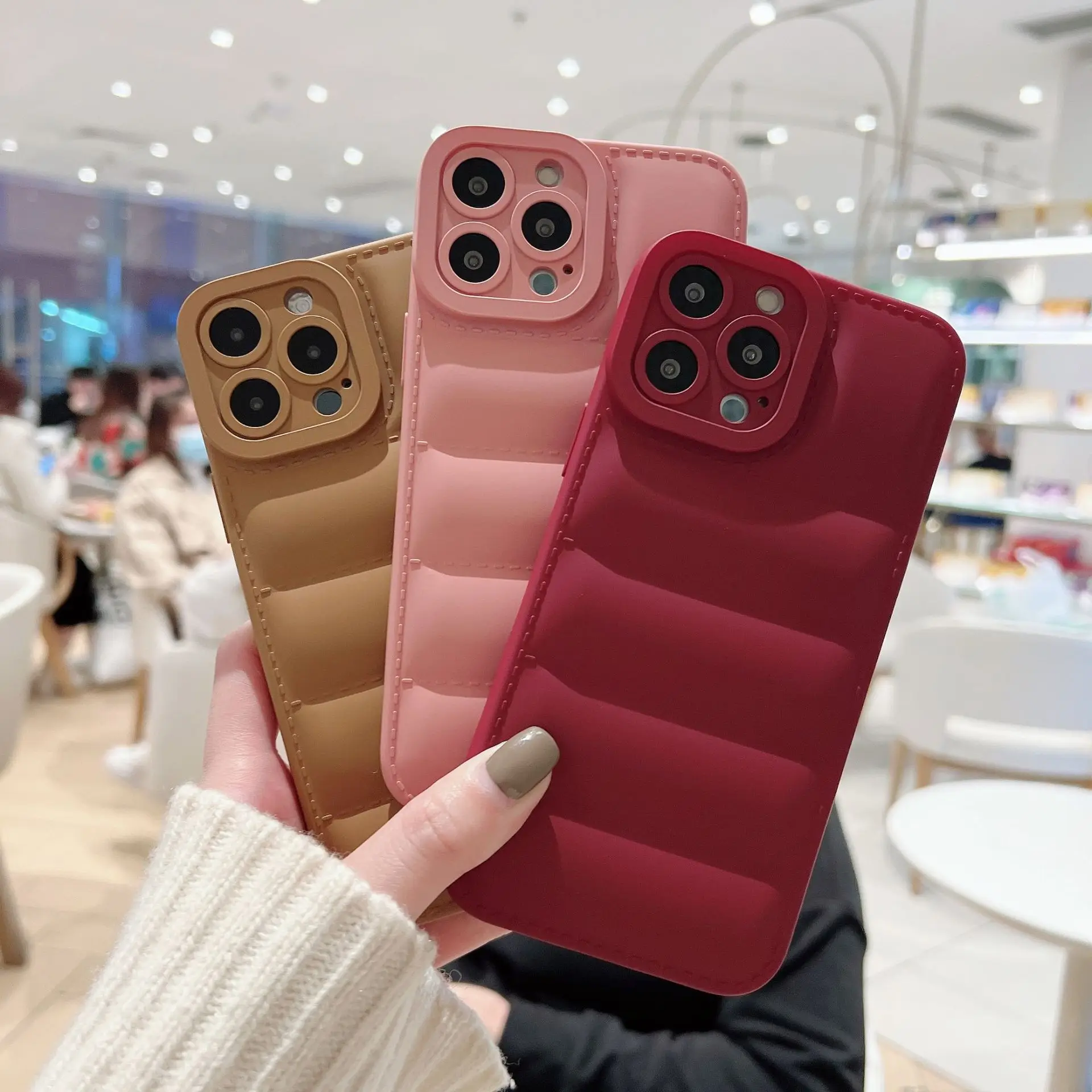 Amazon Hot Sale Candy Color Phone Case Clear Down Jacket Phone Case For Iphone 13 Pro Max Phone Case, 9 colors
Amazon Hot Sale Candy Color Phone Case Clear Down Jacket Phone Case For Iphone 13 Pro Max Phone Case, 9 colors