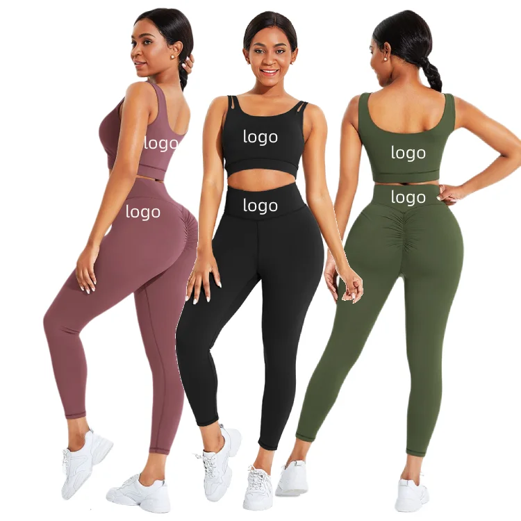 New Style Wholesale Women Workout Set Sportswear Yoga Outfits Body Shaping Fitness Sports Suit, Black,army green,fuchsia
New Style Wholesale Women Workout Set Sportswear Yoga Outfits Body Shaping Fitness Sports Suit, Black,army green,fuchsia