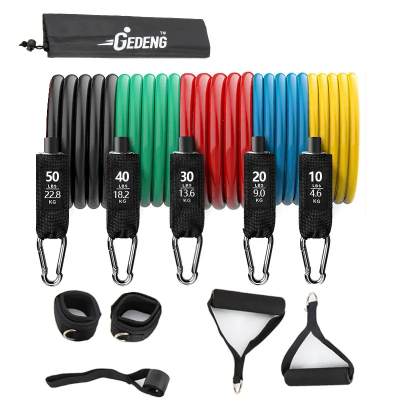 Custom 150LBS Print Logo eco-friendly latex 11 piece resistance band set, Customized color
Custom 150LBS Print Logo eco-friendly latex 11 piece resistance band set, Customized color
