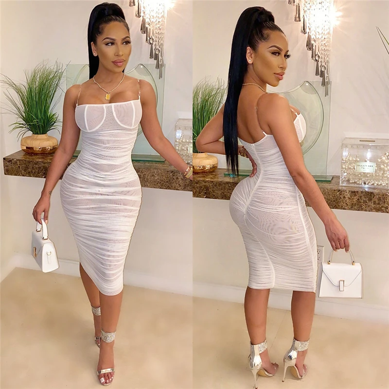 Women Straps Bodycon Ruched Dress Mesh 2020 Straps Bodycon Ruched Woman Party Night Club Dress Summer Clothes For Women
Women Straps Bodycon Ruched Dress Mesh 2020 Straps Bodycon Ruched Woman Party Night Club Dress Summer Clothes For Women