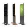 55 inch free standing multi touch screen kiosk totem lcd advertising screen with CMS software