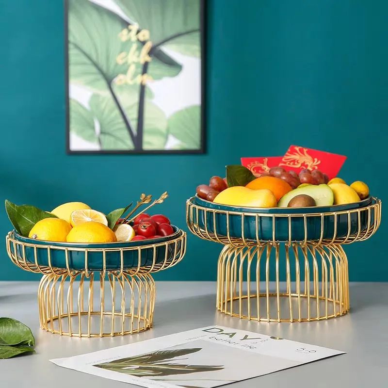 Vintage Style Ceramic Fruit Snack Plate Counter Top Fruit Basket Tray Stand Food Storage Basket Household Decoration, White/pink/green
Vintage Style Ceramic Fruit Snack Plate Counter Top Fruit Basket Tray Stand Food Storage Basket Household Decoration, White/pink/green