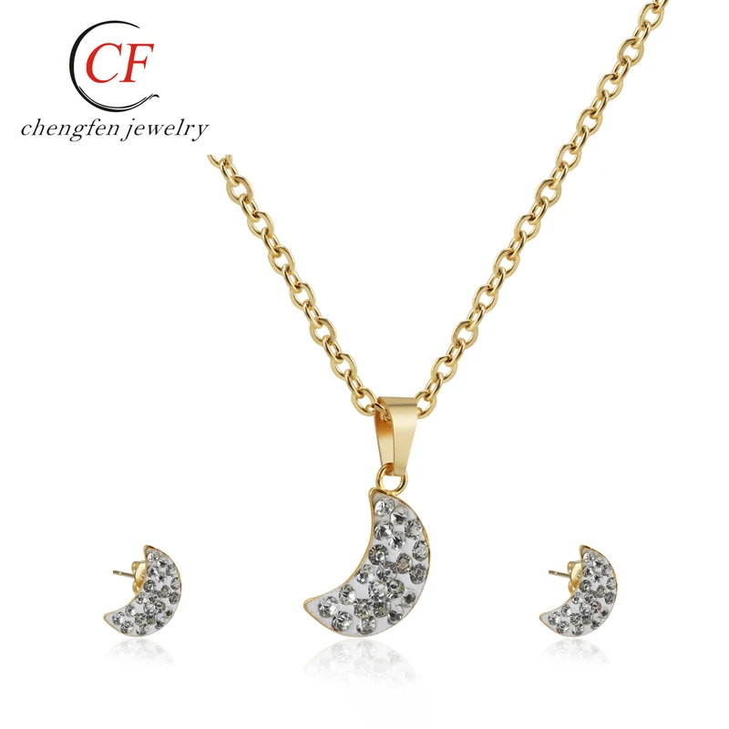 Zircon Crystal Jewelry Necklaces Wholesale Fashion Moon Necklace Pendant With Diamond Necklace Chain
Zircon Crystal Jewelry Necklaces Wholesale Fashion Moon Necklace Pendant With Diamond Necklace Chain