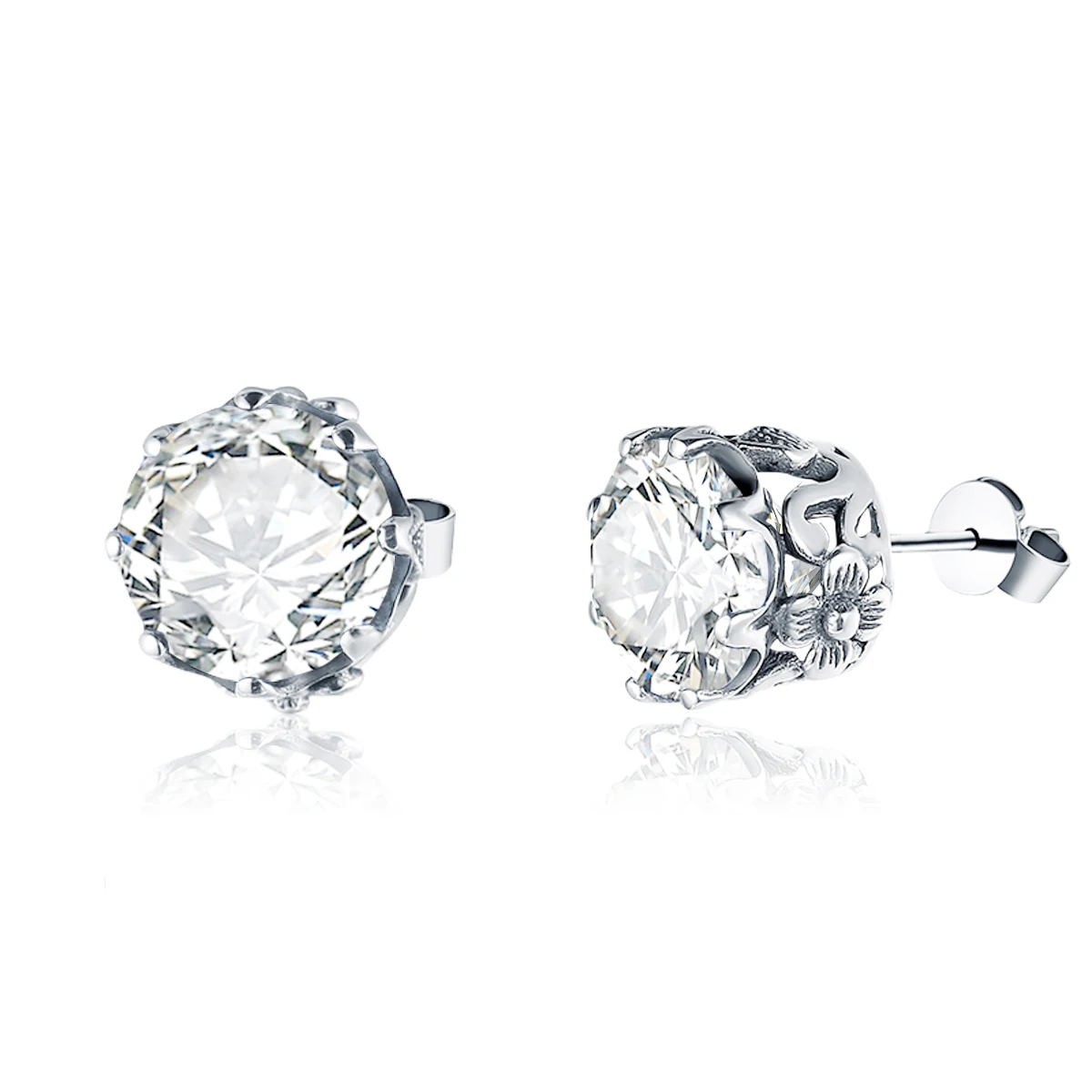Vintage Moissanite Diamond Earrings Stud D Color 2ct VVS1 Wholesale Real 925 Silver Flower Earrings Stud Women
Vintage Moissanite Diamond Earrings Stud D Color 2ct VVS1 Wholesale Real 925 Silver Flower Earrings Stud Women