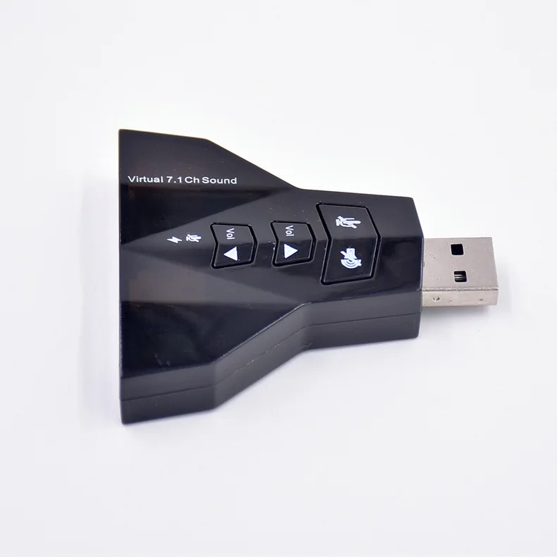 7.1 Channel USB 2.0 Audio Adapter Double Sound Card 2 in 1 3D External USB Audio Sound Card
7.1 Channel USB 2.0 Audio Adapter Double Sound Card 2 in 1 3D External USB Audio Sound Card