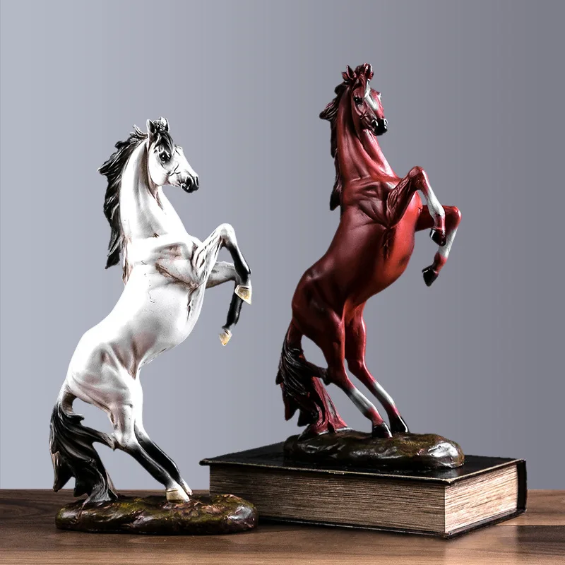 European style horse to success office decoration ornaments gifts resin crafts home decorations, Multi color
European style horse to success office decoration ornaments gifts resin crafts home decorations, Multi color