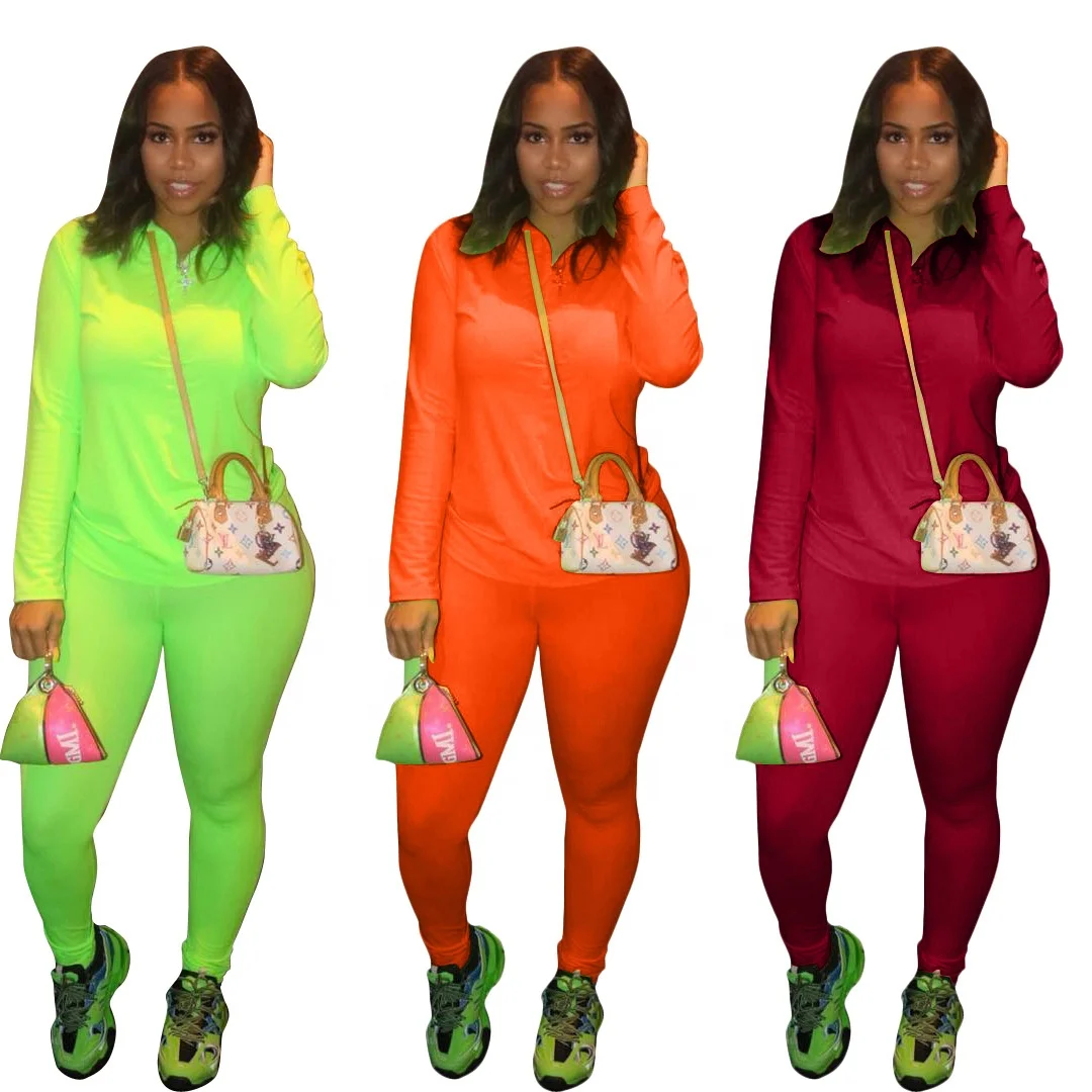 AI81-7019 2020 wholesale fashion sports casual solid color zipper long sleeve suit women clothing 2 piece set women
AI81-7019 2020 wholesale fashion sports casual solid color zipper long sleeve suit women clothing 2 piece set women