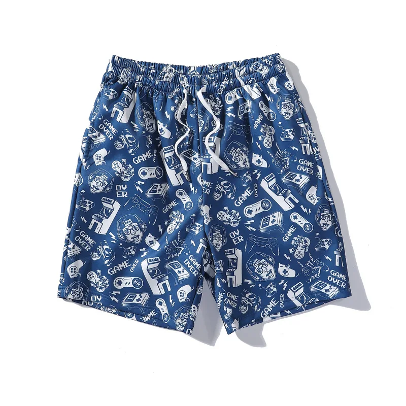 2021 Summer Men's Drewstring Beach Workout Running Shorts Sports Fitness Gym Training Quick Dry Athletic Shorts With Pocket, Blue
2021 Summer Men's Drewstring Beach Workout Running Shorts Sports Fitness Gym Training Quick Dry Athletic Shorts With Pocket, Blue