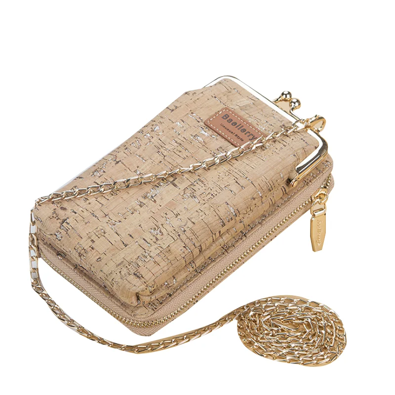 Baellerry cork material ladies long wallet large capacity fashion mobile phone bag shoulder messenger bag wholesale women
Baellerry cork material ladies long wallet large capacity fashion mobile phone bag shoulder messenger bag wholesale women