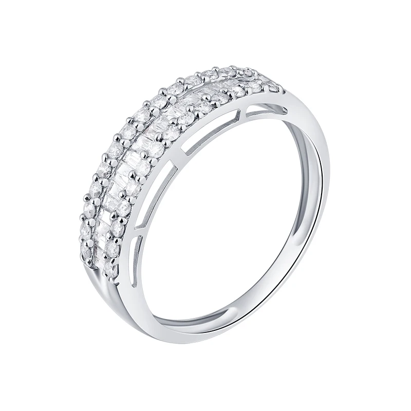 china professional custom jewelry 18k white gold 3 rows baguettes diamond engagement ring for women
china professional custom jewelry 18k white gold 3 rows baguettes diamond engagement ring for women