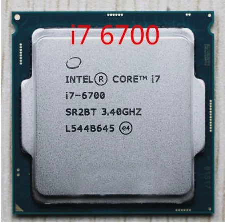 

Used Original for Intel Core i7 6700 Processor 3.4GHz /8MB Cache/Quad Core /Socket LGA 1151 / Quad-Core /Desktop I7-6700 CPU