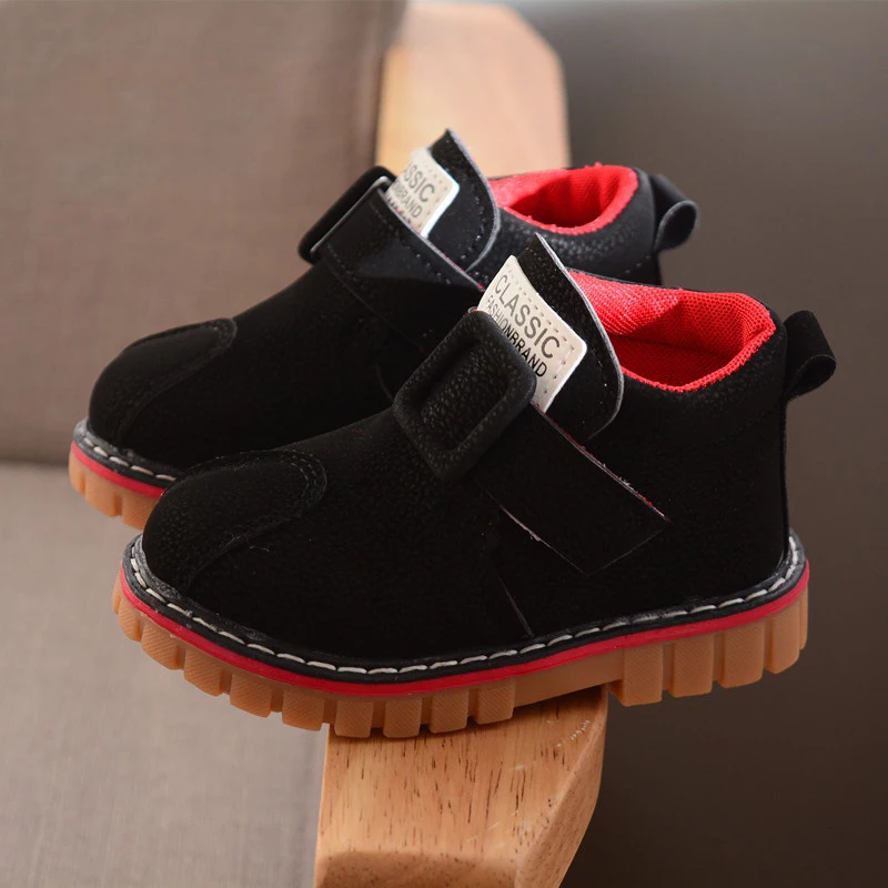 Fashionable Black Buckle Strap Kids Boots Waterproof Spring Autumn Shoes for Boys and Girls, Black grey yellow
Fashionable Black Buckle Strap Kids Boots Waterproof Spring Autumn Shoes for Boys and Girls, Black grey yellow
