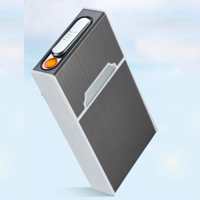 Custom Rechargeable Silm Pocket Cigarette Case Cover Cigarette Case with USB Lighter, Mixed
Custom Rechargeable Silm Pocket Cigarette Case Cover Cigarette Case with USB Lighter, Mixed