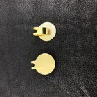 Golf Low MOQ Free Mould Golf Accessaries Metal Blank Golf Hat Clips