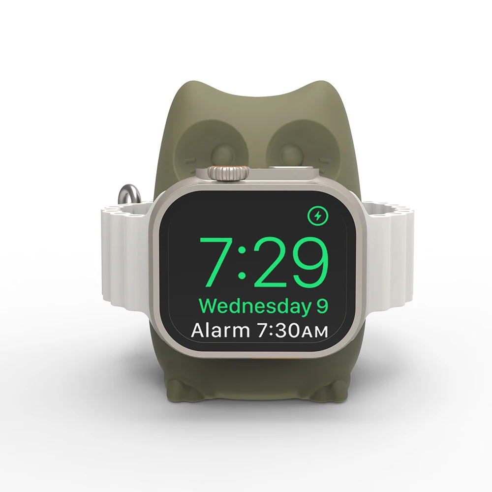 New Design Desktop Decoration Cute Owl Watch Stand for Apple Watch Easy to Storage Access Watch Stand for Iwatch Full Series
New Design Desktop Decoration Cute Owl Watch Stand for Apple Watch Easy to Storage Access Watch Stand for Iwatch Full Series