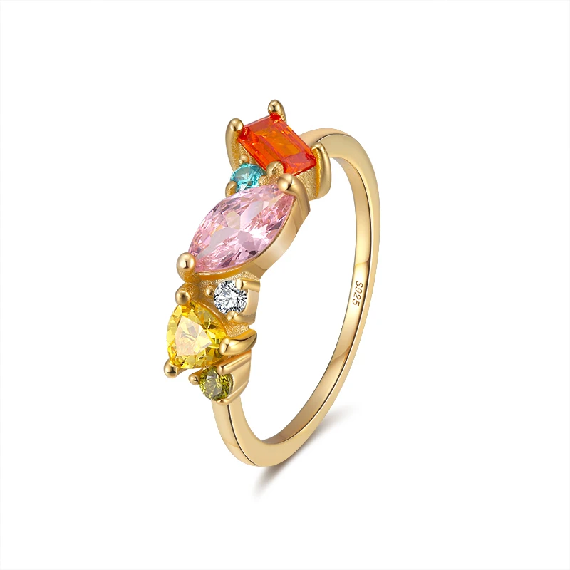RINNTIN SR207 Elegant 2020 Jewelry 925 Sterling Silver 14K Gold Plated Colored Zircon Rings for Girls
RINNTIN SR207 Elegant 2020 Jewelry 925 Sterling Silver 14K Gold Plated Colored Zircon Rings for Girls