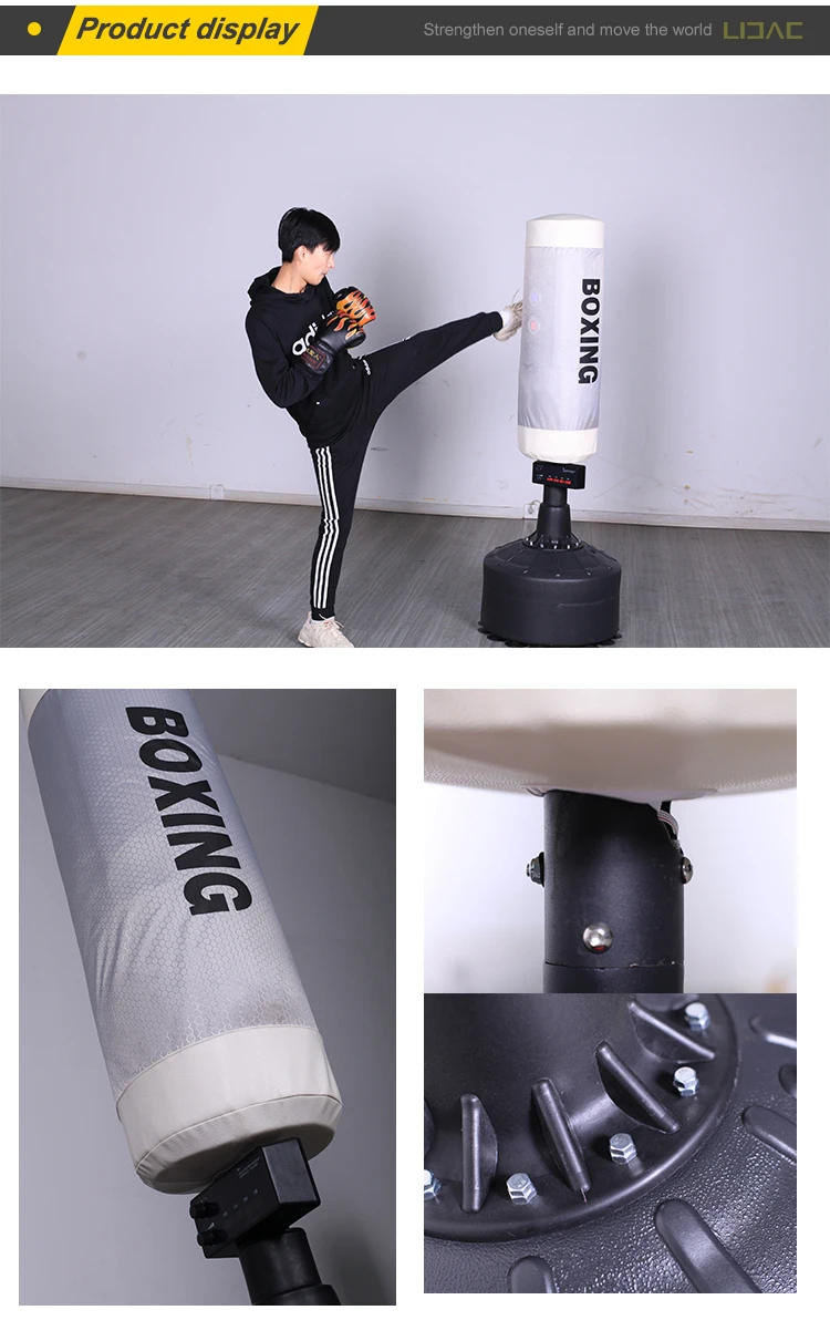 Smart gym equipment boxing sand punching heavy bag