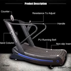 Home Fitness Crawler-type Treadmill Belt Commercial Curved Treadmill