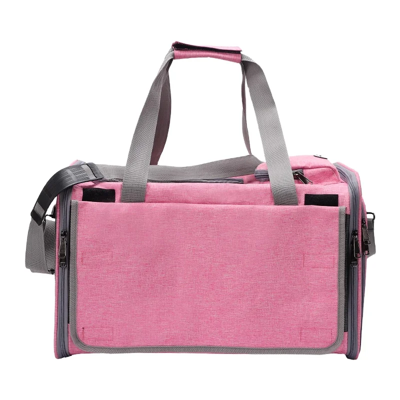 The new 2021 New style portable cationic Oxford cloth pet handbag for outing Pet supplies
The new 2021 New style portable cationic Oxford cloth pet handbag for outing Pet supplies