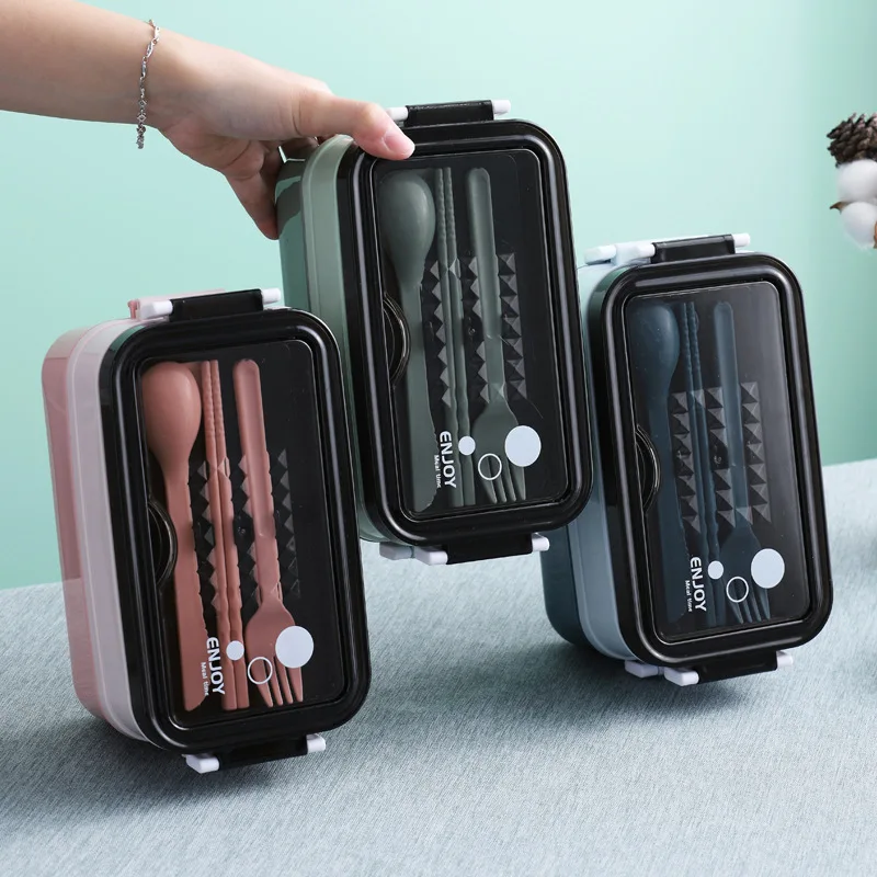 Student Office Portable Large Capacity Double Layer Stainless Steel Lunch Box With Tableware Soup Bowl
Student Office Portable Large Capacity Double Layer Stainless Steel Lunch Box With Tableware Soup Bowl