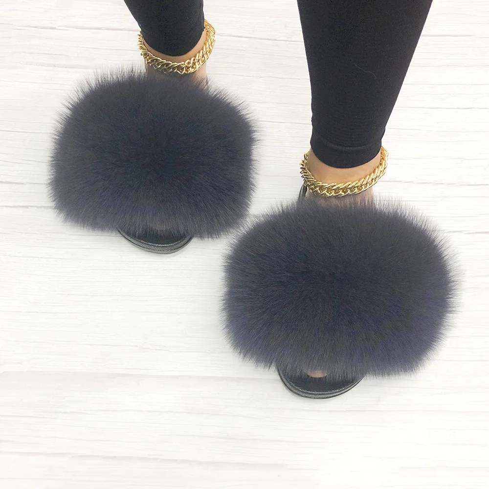 Factory wholesale fur sandals slides slippersreal fur slipperfox fur slides, Customer's request
Factory wholesale fur sandals slides slippersreal fur slipperfox fur slides, Customer's request