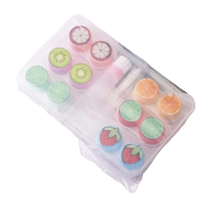 Contact Lens Case Cartoon Fruit Cute Lens Case Mini Portable Colorful Mate Case, Customized
Contact Lens Case Cartoon Fruit Cute Lens Case Mini Portable Colorful Mate Case, Customized