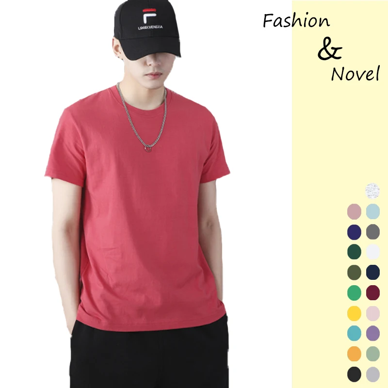 Stylish 2021 High Quality Custom Logo Printed Newest Short Sleeve Men's T Shirt Streetwear T Shirt For Men, Customized colors
Stylish 2021 High Quality Custom Logo Printed Newest Short Sleeve Men's T Shirt Streetwear T Shirt For Men, Customized colors