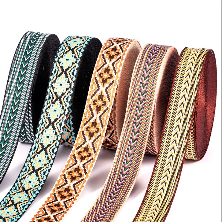 Factory Direct Wholesale polyester Jacquard webbing woven tape printing band rhombus shape
Factory Direct Wholesale polyester Jacquard webbing woven tape printing band rhombus shape