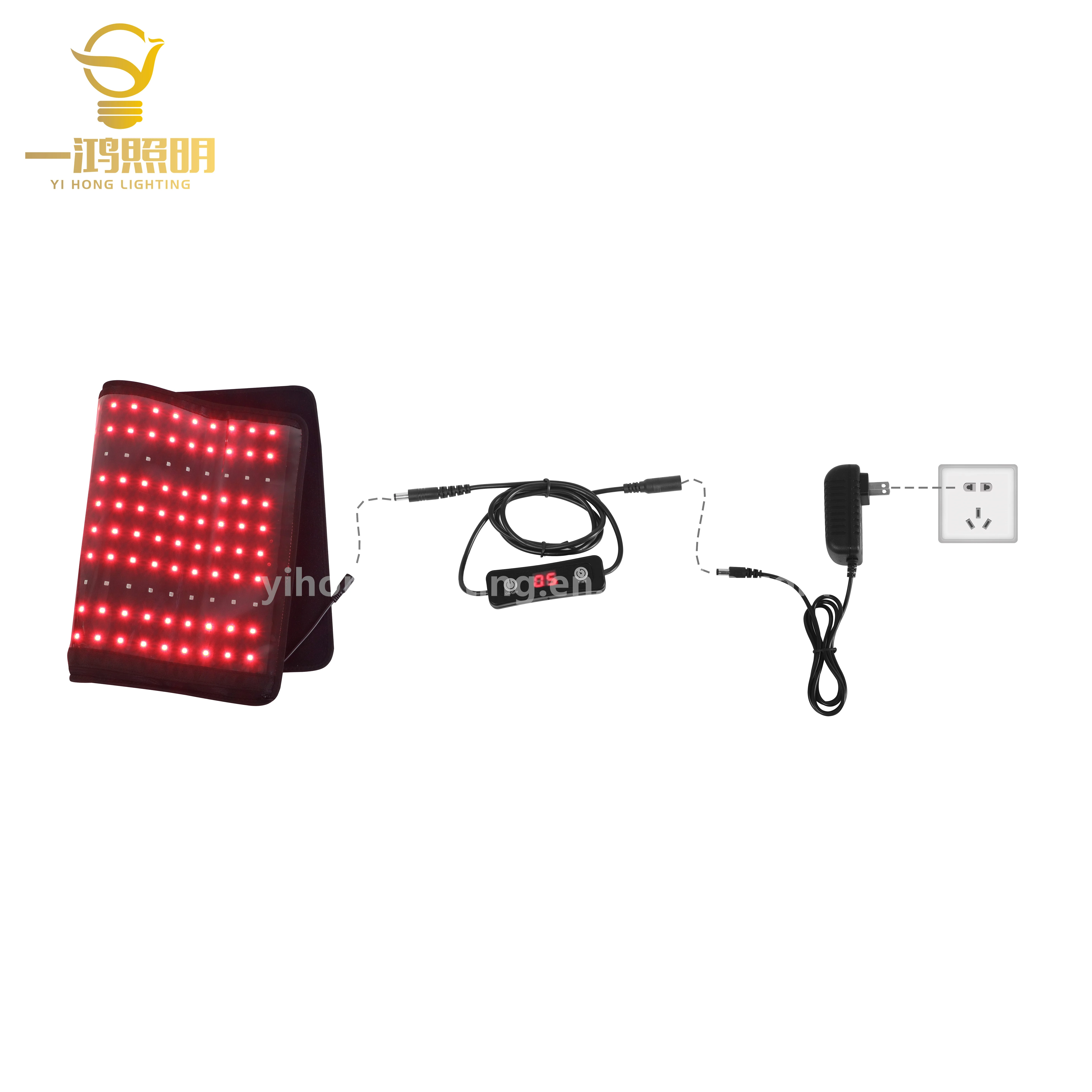Factory Price Pain Relief Mat Fat Burning 660Nm 850Nm Flexible Wrap Pad Led Red Light Therapy Belt
Factory Price Pain Relief Mat Fat Burning 660Nm 850Nm Flexible Wrap Pad Led Red Light Therapy Belt
