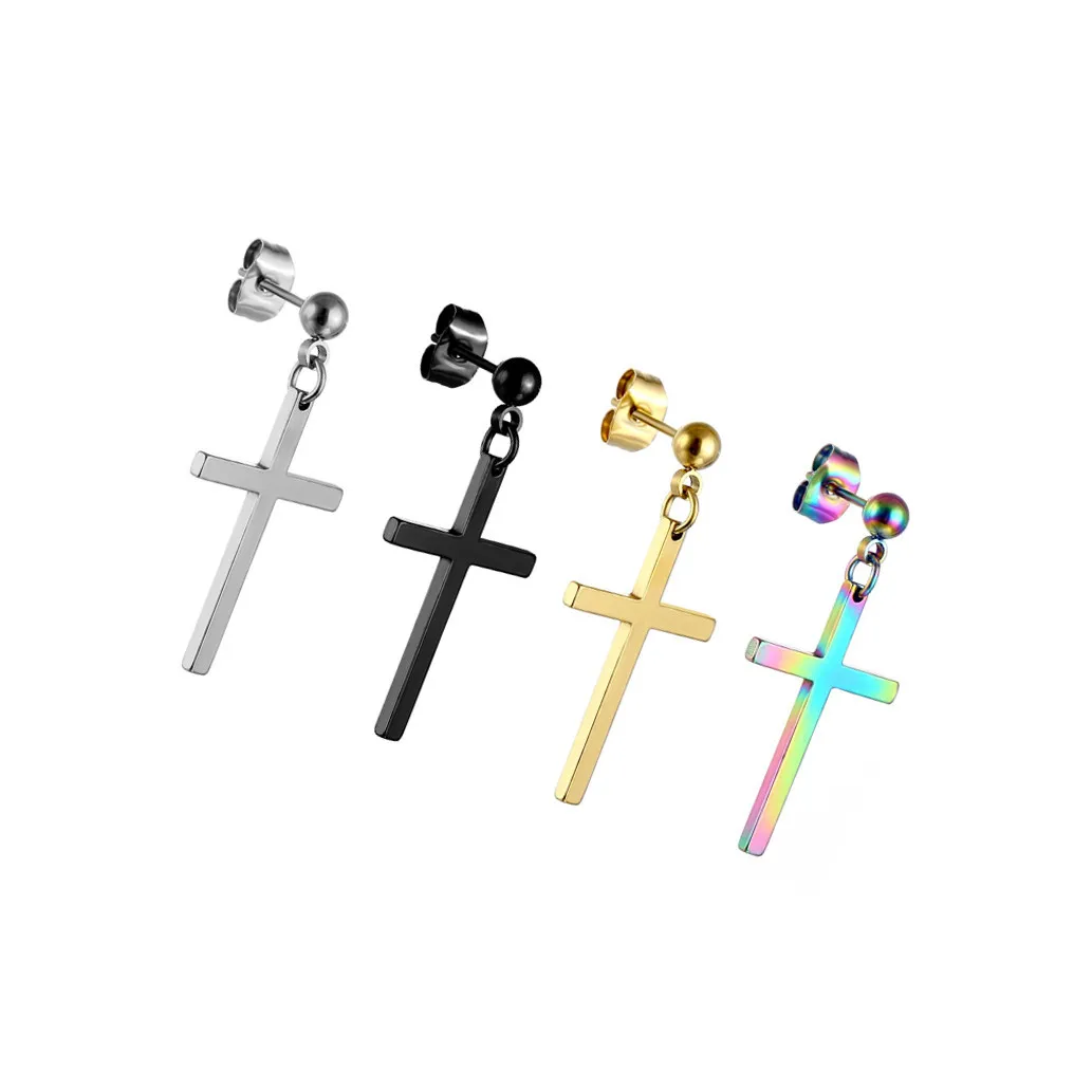 Wholesale Custom Stainless Steel Four Color Earrings Pierced Earrings for Men and Women
Wholesale Custom Stainless Steel Four Color Earrings Pierced Earrings for Men and Women