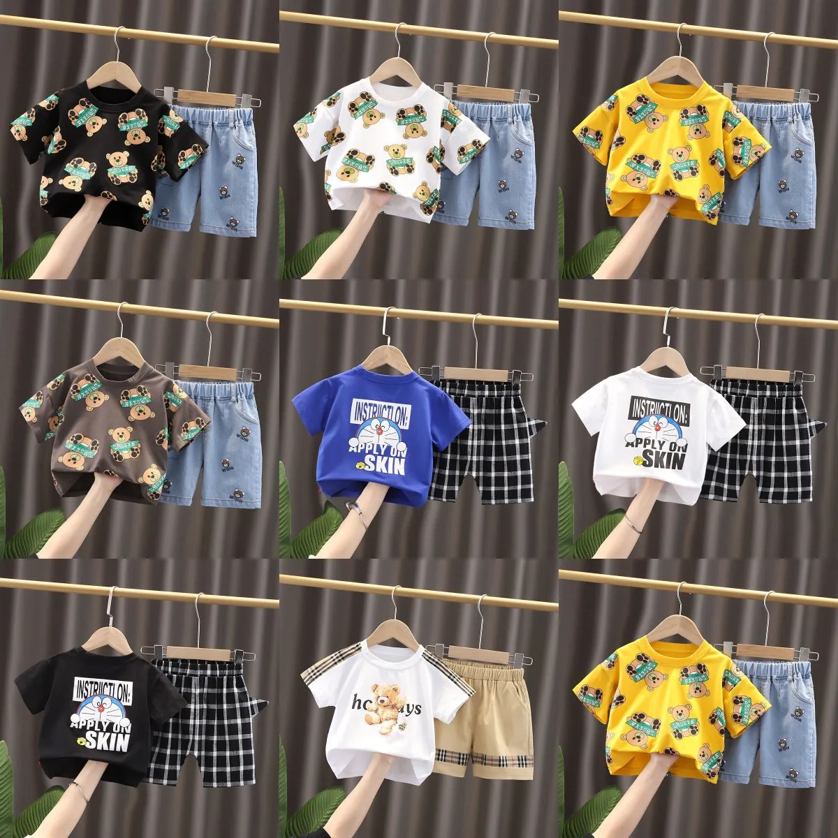 Custom kids clothing suit girl leisure sports shirt set factory spot wholesale
Custom kids clothing suit girl leisure sports shirt set factory spot wholesale