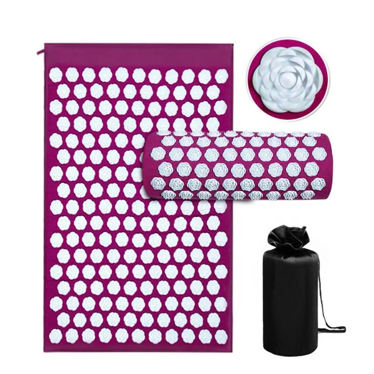 Best Seller Acupressure Mat Coconut and Pillow Set, Orange red blue purple green yellow black
Best Seller Acupressure Mat Coconut and Pillow Set, Orange red blue purple green yellow black