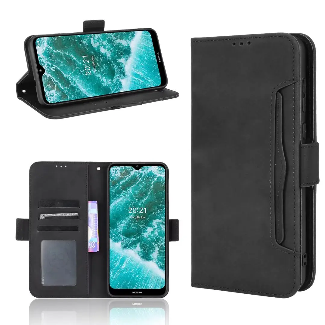 Multi Card Slot Cattle Stripe Flip Wallet Leather Case For NOKIA C30, As pictures
Multi Card Slot Cattle Stripe Flip Wallet Leather Case For NOKIA C30, As pictures