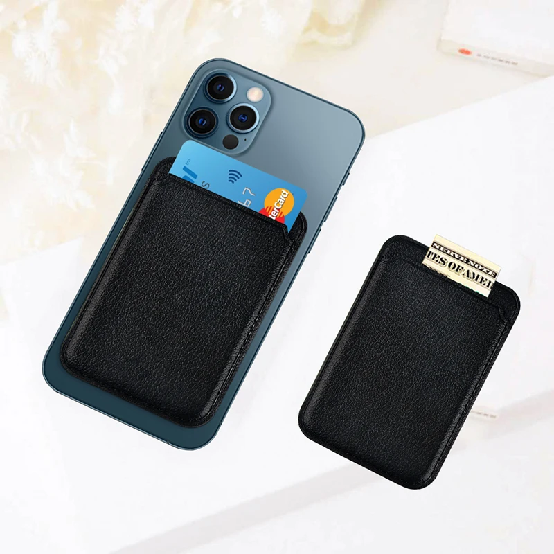 Luxury vegan leather for apple magsafe wallet OEM magsafe wallet phone case for magsafe card holder
Luxury vegan leather for apple magsafe wallet OEM magsafe wallet phone case for magsafe card holder