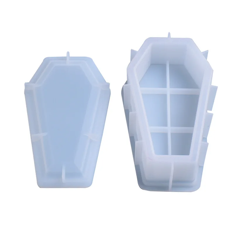 Coffin Storage Box Mouls Big Tray Epoxy Resin Mold Diamond Crystal Storage Box Silicone Mold, White
Coffin Storage Box Mouls Big Tray Epoxy Resin Mold Diamond Crystal Storage Box Silicone Mold, White